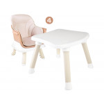Multifunkčné kresielko na kŕmenie 6v1 krémová